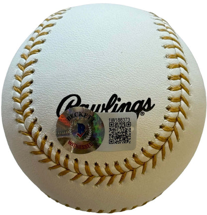 Adolis Garcia Autographed Official Rawlings Gold