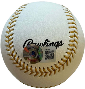 Adolis Garcia Autographed Official Rawlings Gold