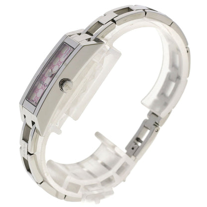 Gucci Square Face Watches Ya110 Stainless Steel/Stainless Steel