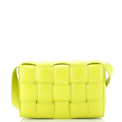 Bottega Veneta Cassette Crossbody Bag Padded Maxi Intrecciato Leather