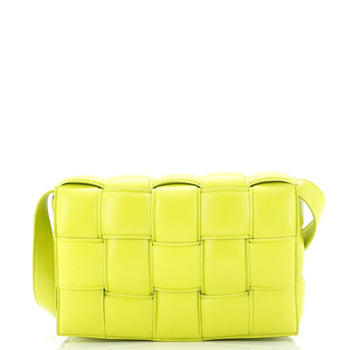 Bottega Veneta Cassette Crossbody Bag Padded Maxi Intrecciato Leather