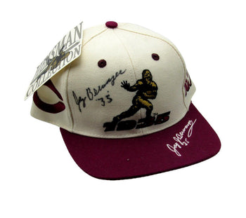 Jay Berwanger Signed/Inscribed Baseball Hat 1935