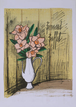Bernard Buffet Bouquet De Fleurs 