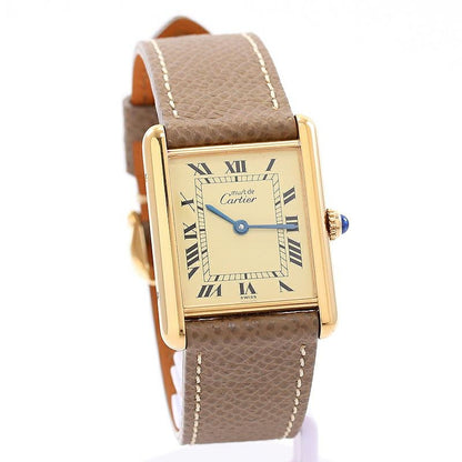 Cartier Must TankLM Vermeil W1002753 #289