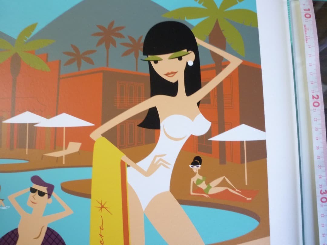 Signed Shag Silkscreen Retreat Riviera