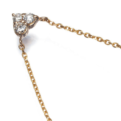 Vendome Necklace Diamond 0.10Ct Heart 18K 750