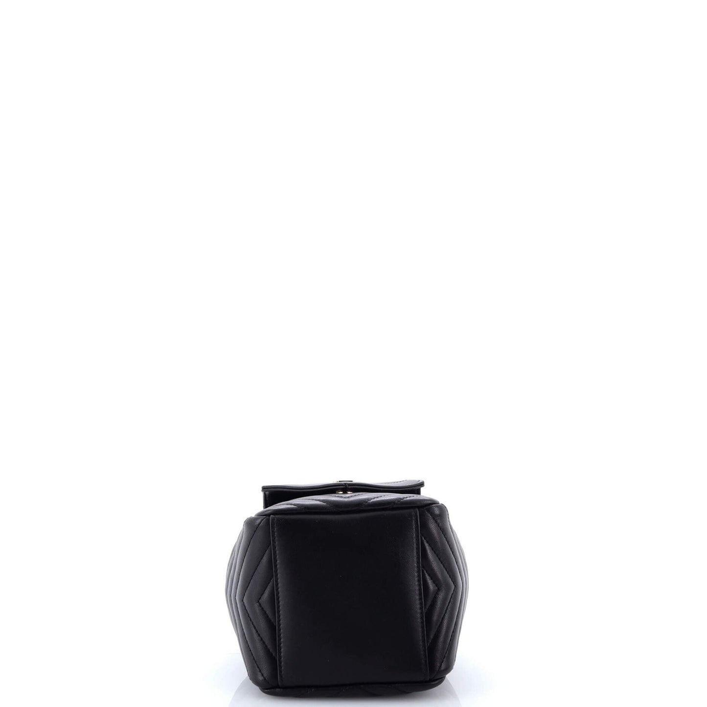 Saint Laurent Joe Bucket Bag Matelasse Chevron Leather Mini