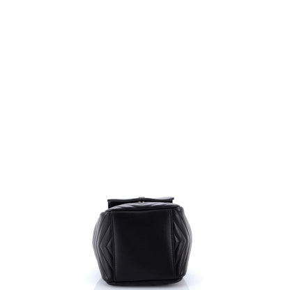Saint Laurent Joe Bucket Bag Matelasse Chevron Leather Mini