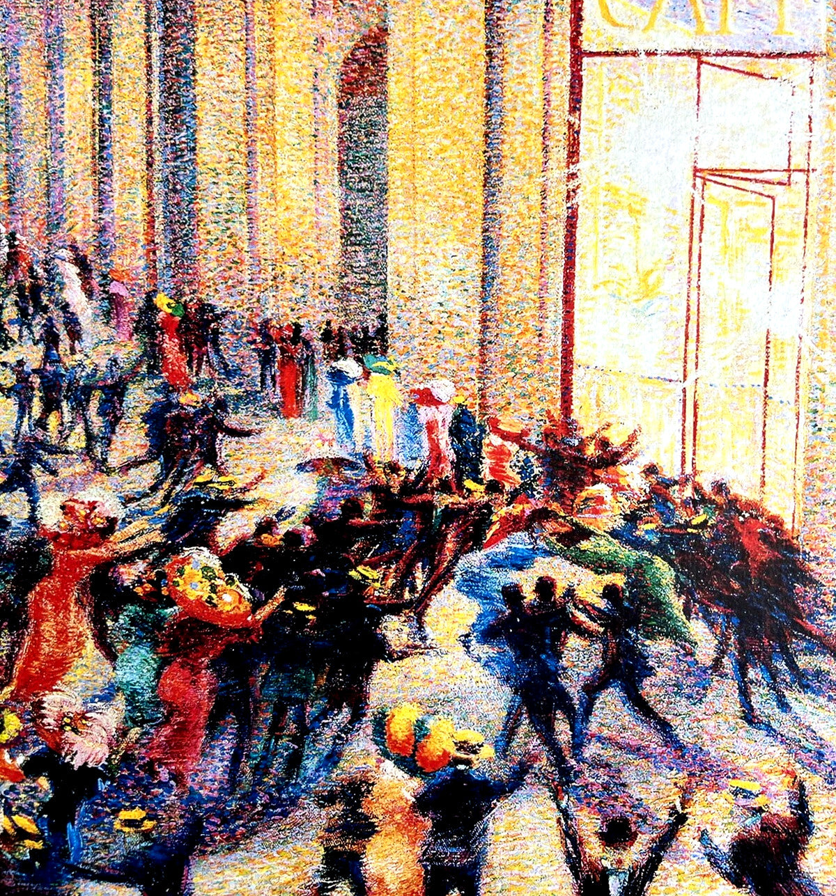 Umberto Boccioni Lithograph Coa Signed In Pen Numbered In Pencil