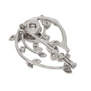 Waltham   Brooch Swing Diamond Platinum Pt950