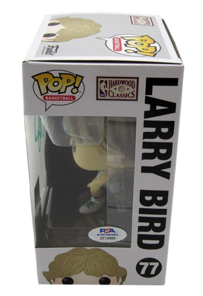 Larry Bird Hof Autographed Funko Pop! Figurine