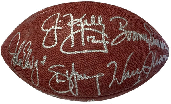 Nfl Quarterback Legends Autographed Official