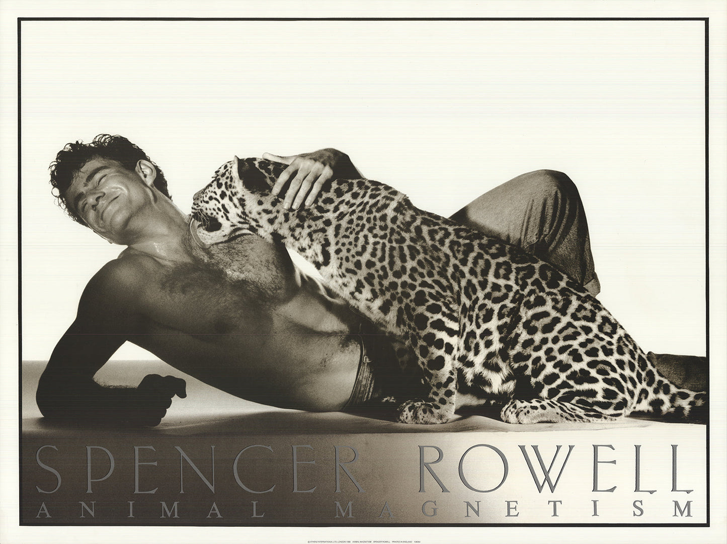 Spencer Rowell Animal Magnetism " Offset Lithograph Photograph