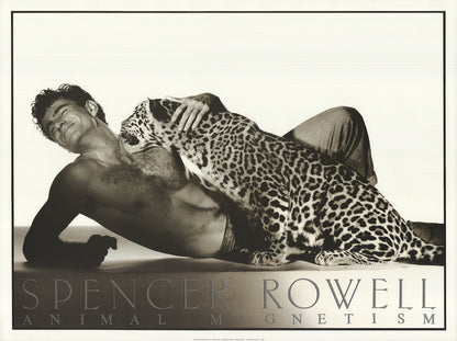 Spencer Rowell Animal Magnetism " Offset Lithograph Photograph