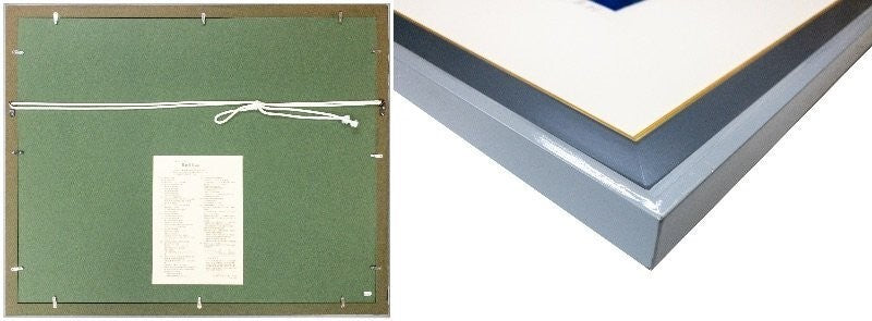 Munenori Makino Snow Peaks 1993 Japanese Woodblock Print Ed.165/250 Signed