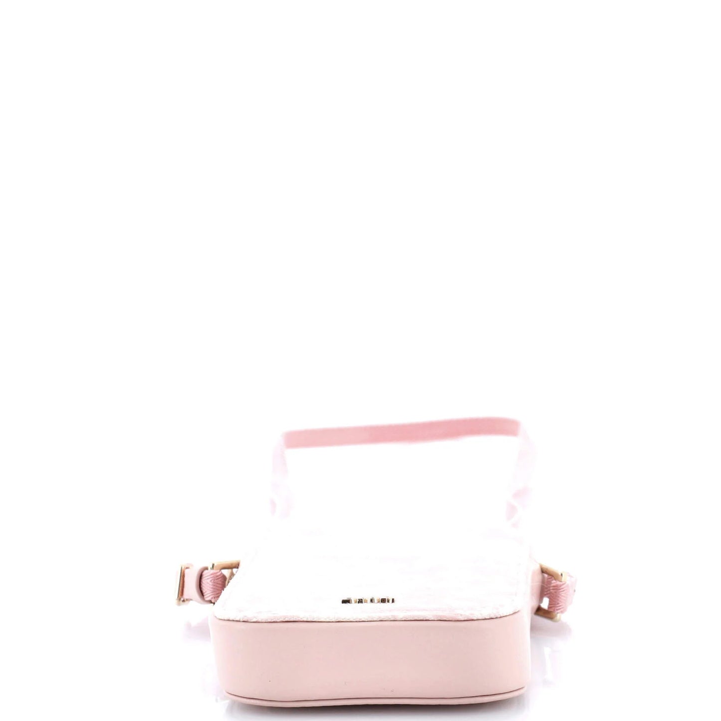 Christian Dior Zip Phone Holder Crossbody Bag Printed Canvas And Leather