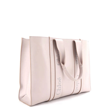 Chloe Woody Tote Leather Large