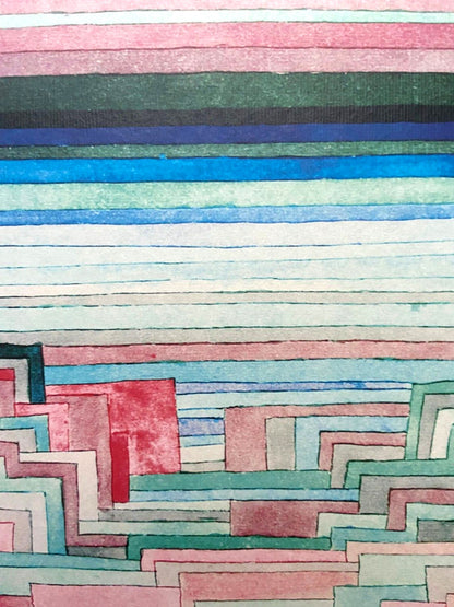 Paul Klee Lithograph 1954 Mourlot Coa Signed
