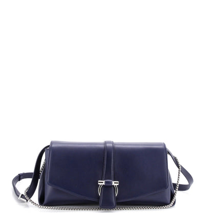 Salvatore Ferragamo Gancini Flap Crossbody Bag Leather