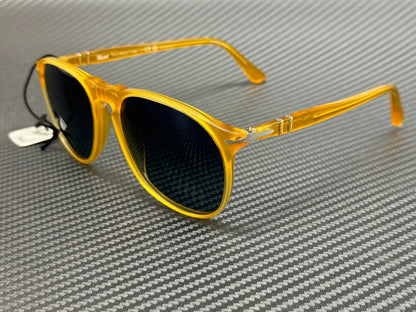 Persol Po9649S 204 S3 Miele Gradient Blue Polarized Men'S Sunglasses 55 Mm