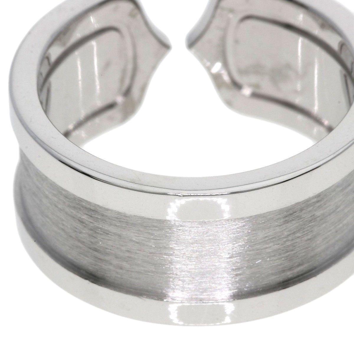 Gold CARTIER C2 ring LM # 58 Ring K18 White