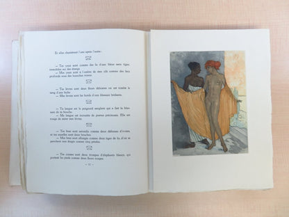 Aphrodite By Pierre Lous With 16 Original Color Etchings By Edouard Chimot