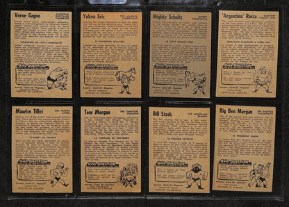 1954-55 Parkhurst Wrestling Complete Set (75)