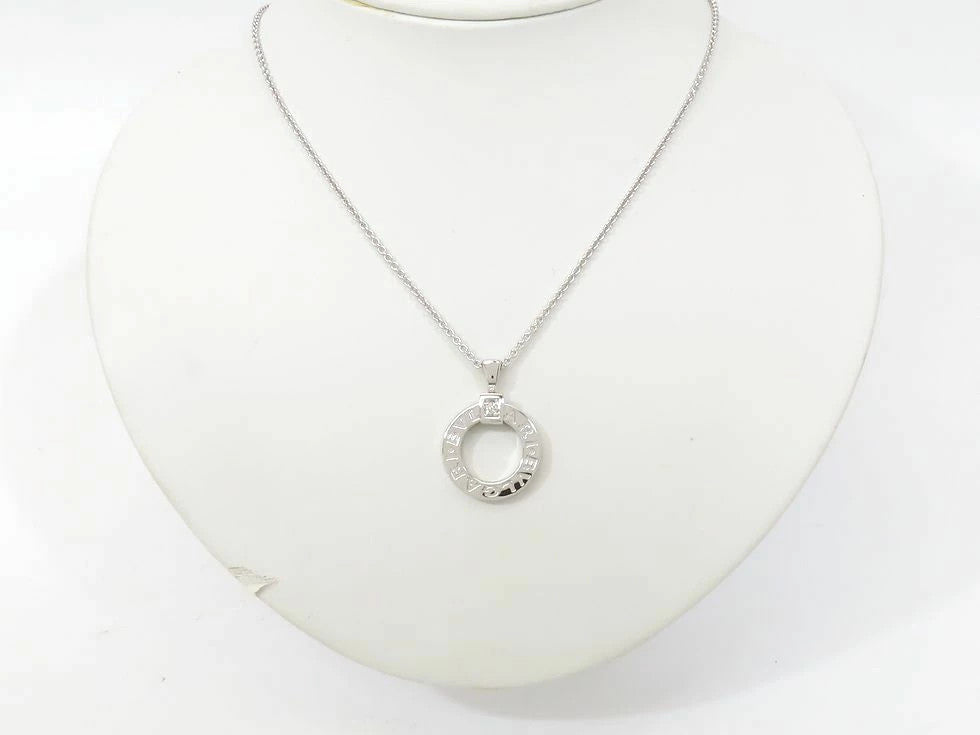 Bvlgari Bulgari Necklace K18Wg 1Pd