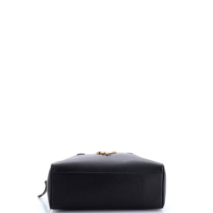 Versace Virtus Bowling Bag Leather