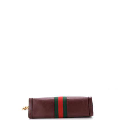 Small Gucci Ophidia Chain Shoulder Bag Leather