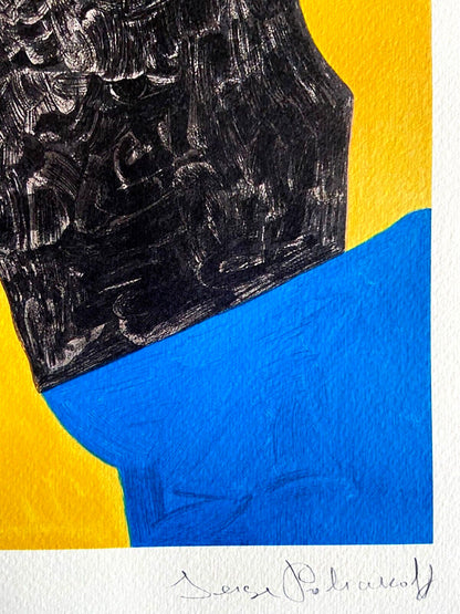 Serge Poliakoff Lithograph Moma Signed Op Numbered In Pencil