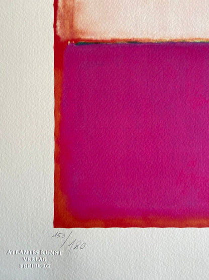 Mark Rothko Lithograph