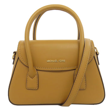 Leather Michael Kors Satchel Crossbody 2WAY Handbag