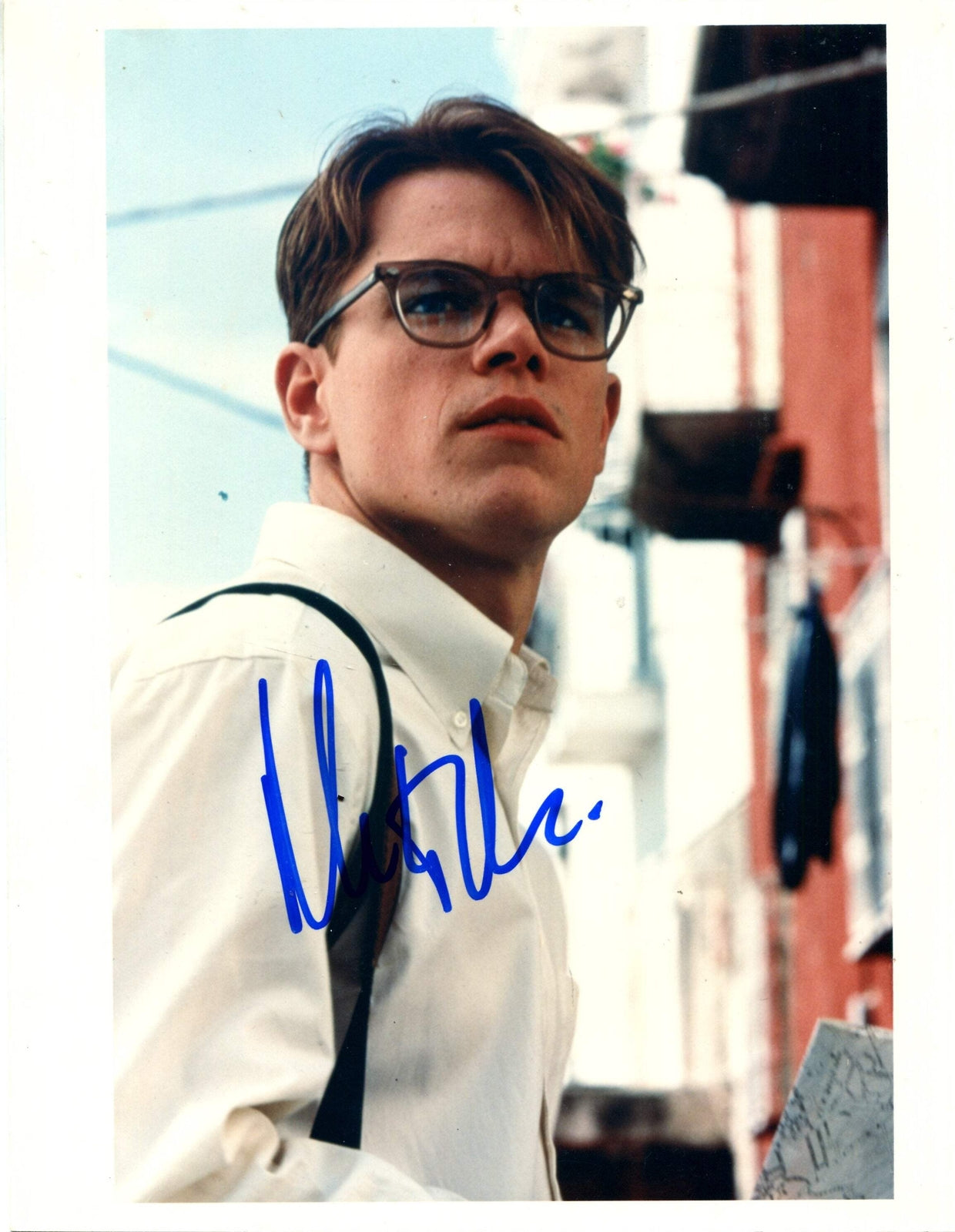 Matt Damon Autographed 8X10 Photo