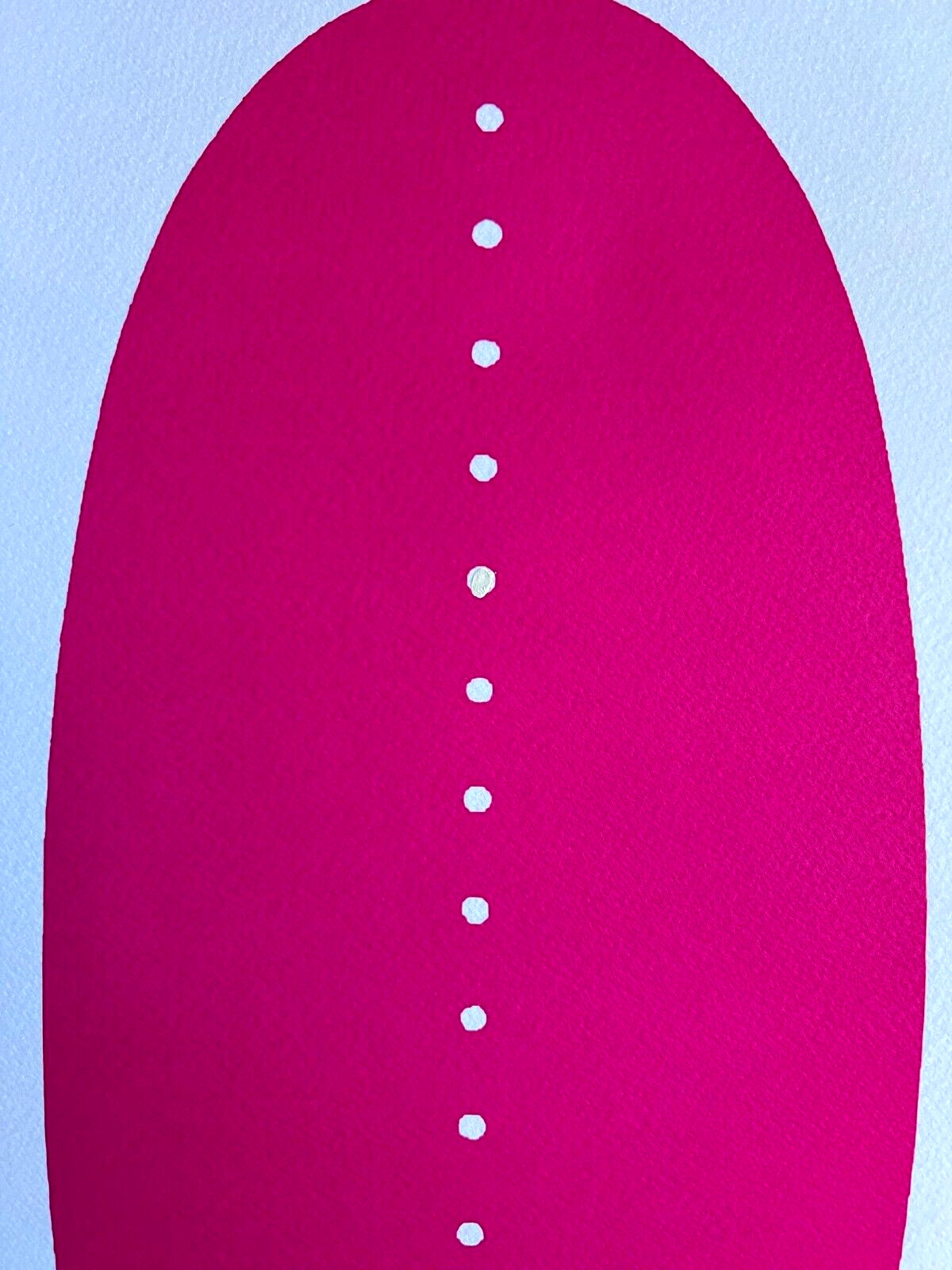 Lucio Fontana Lithograph 1978 - Coa Signed In Pen (Hand Numbered)