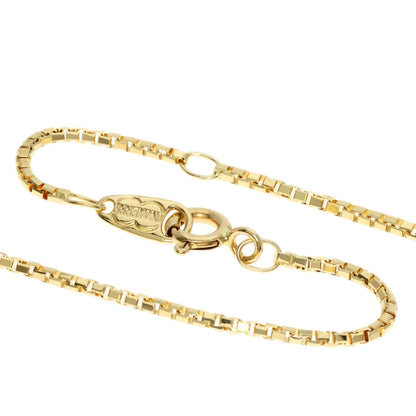 Unoaerre Necklace Chain 15.7" K18 Yellow Gold