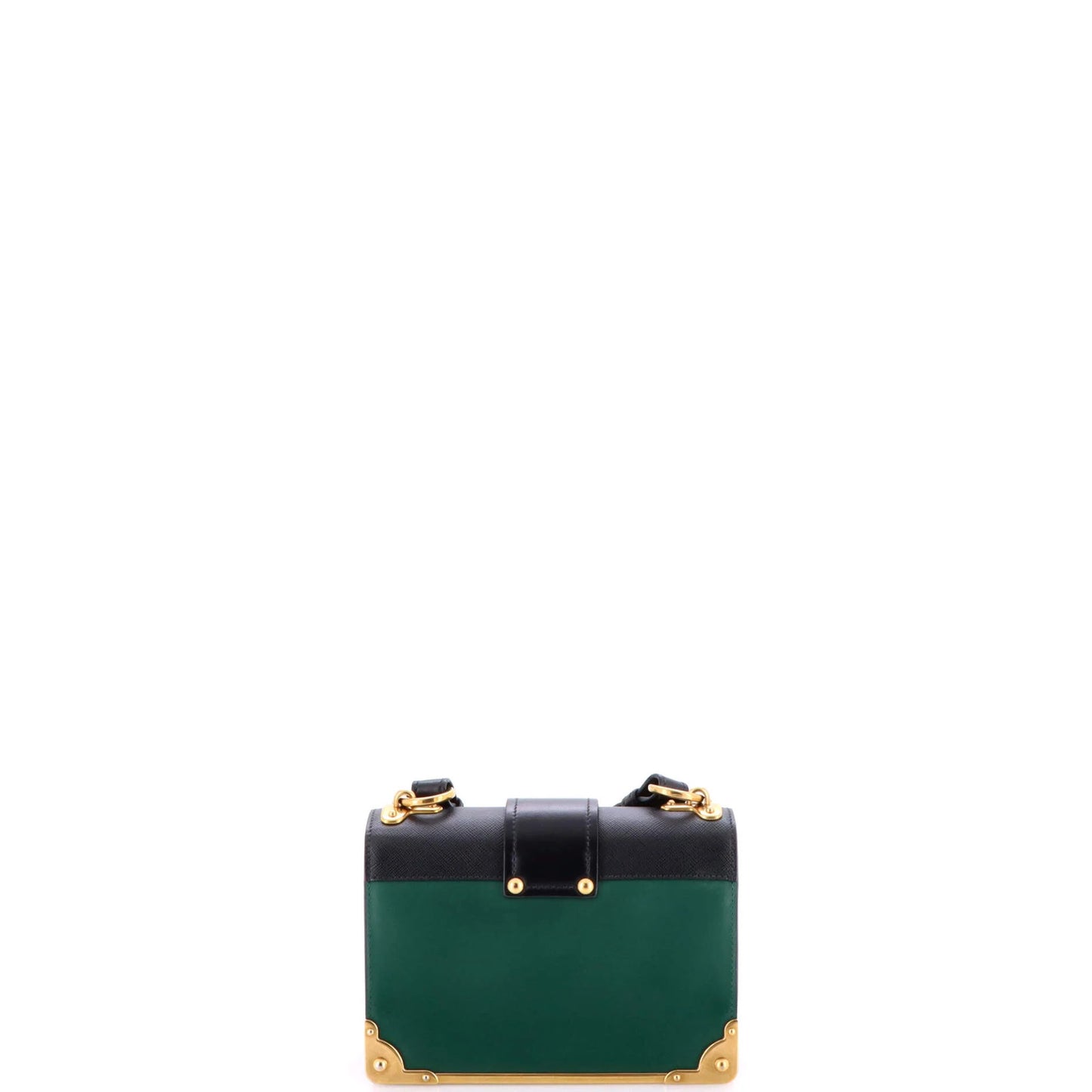 Prada Cahier Chain Crossbody Bag City Calf And Saffiano Small