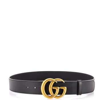 Gucci Gg Marmont Belt Leather Wide