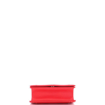 Christian Dior Diorama Flap Bag Grained Calfskin Small