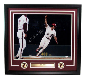 Pete Rose Signed 16X20 Photo Philadelphia