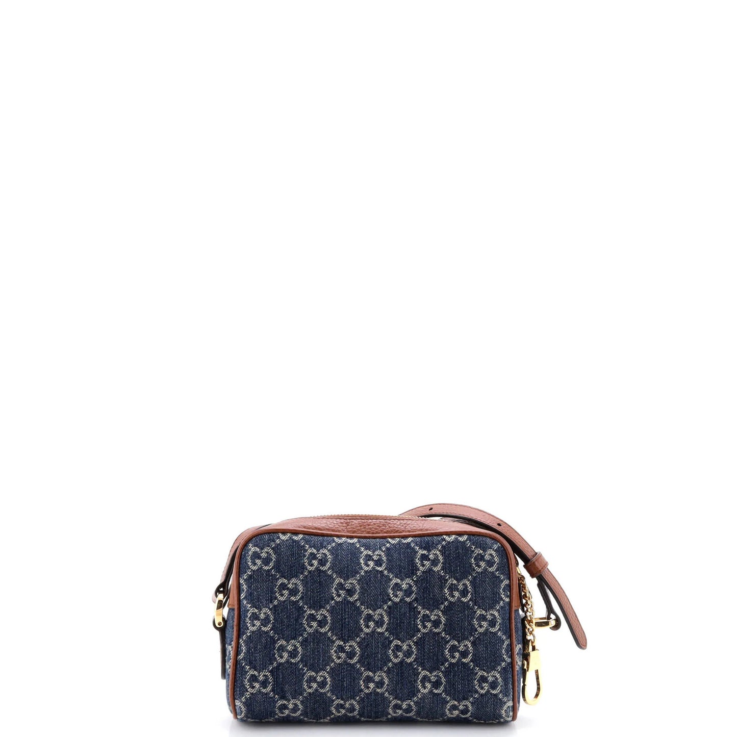Gucci Ophidia Shoulder Bag Gg Denim Mini