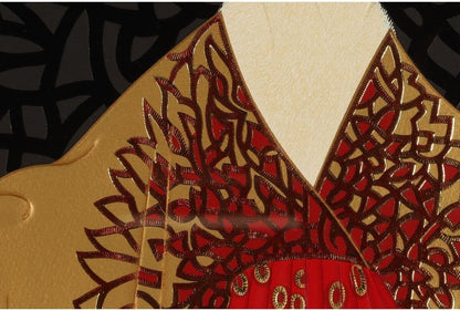 Erte "The Opera House" Embossed Color Serigraph
