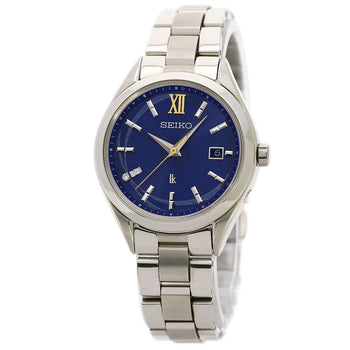 Seiko Lukia Eternal Blue Limited Watches Ssqw075 1B32-0Bf0 Titanium/Titanium...