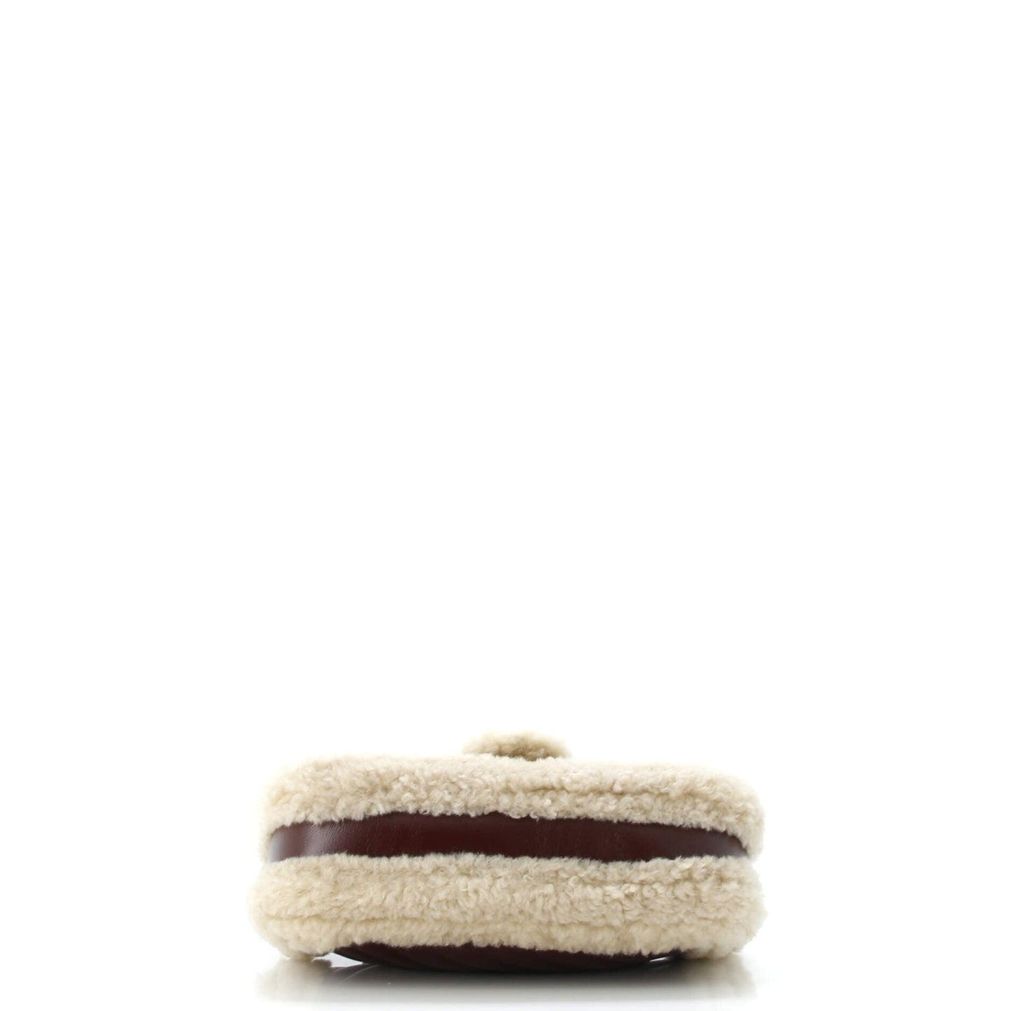 Gucci Gg Marmont Flap Bag Diagonal Quilted Leather With Wool Trim Small