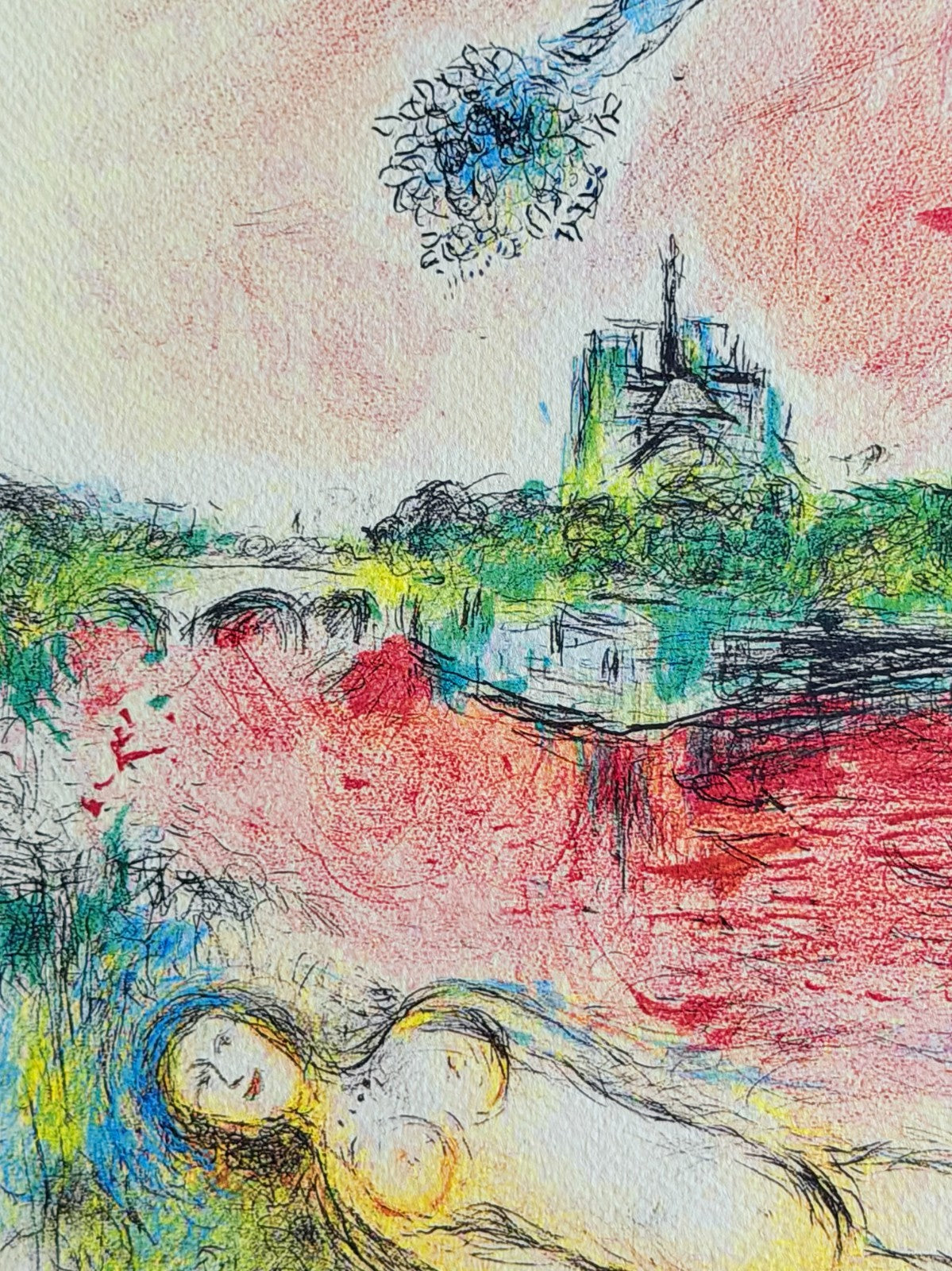 Marc Chagall Lithograph # (Numbered)