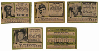 1971 Topps Baseball Complete Set (752) Cards