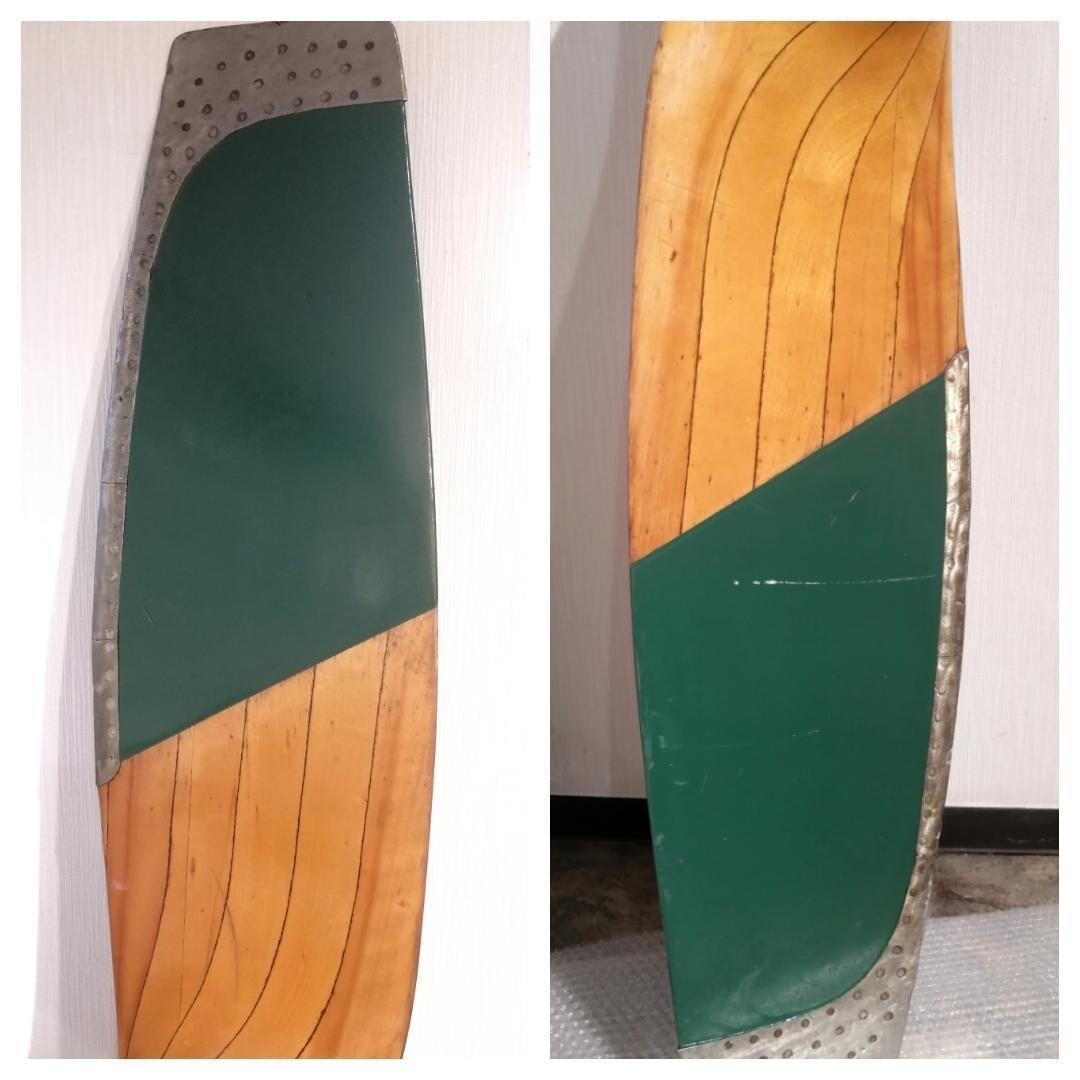 Vintage plane wooden propeller super big rare antique sensenich 78.7inch