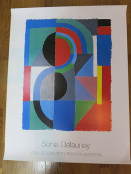 Sonia Delaunay - Viertel Exhibition Offset Art Poster 1989