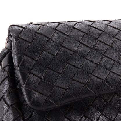 Bottega Veneta Expandable Chain Crossbody Bag Intrecciato Nappa Small