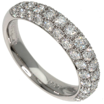 Gimel Ring Pave Diamond Platinum Pt950